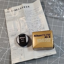 Nikon AS-6 AS6 Flash Unit Hot Shoe Gun Coupler for FM FE.