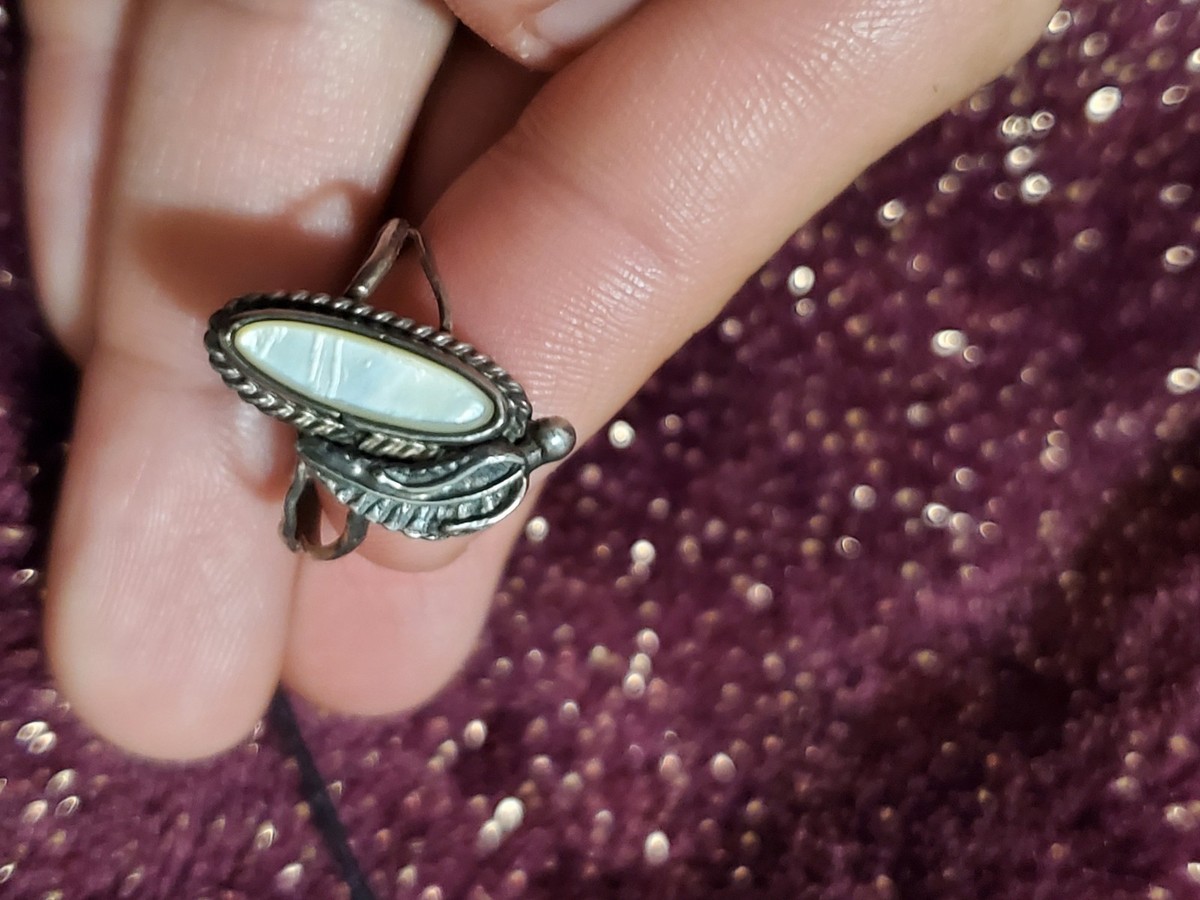 Real Sterling silver ring size 6 Plata joyeria de verdad View 2