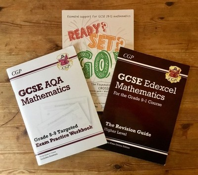 GCSE Mathematics Revision Guides - Study & Practice Bks Grades 1-9 AQA & Edexcel