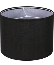 Black Drum Lampshade, Lamp Shade for Table Lamps Floor Lamp, 13" Top X 13"...