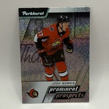 2020-21 Parkhurst Prominent Prospects Josh Norris NHL Hockey Card