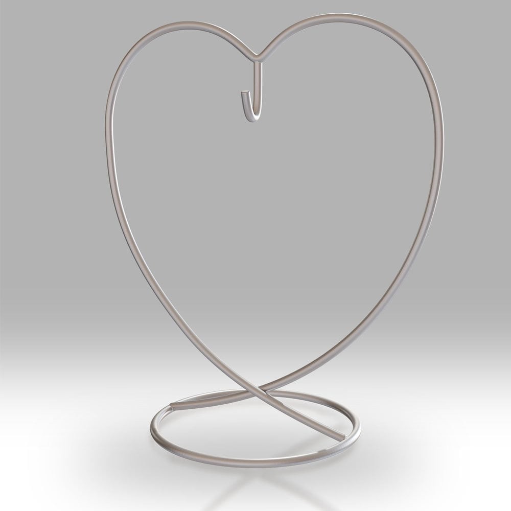 Nobile Glassware Grey Heart Stand l 3015-25