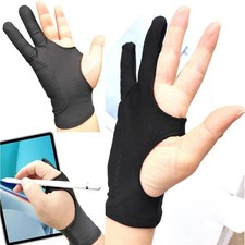 Two Finger Anti-foulin Glove Drawing Pen Graphic Tablet Pad For Artist XS/S/M