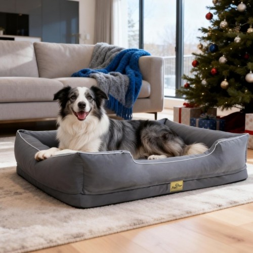 Orthopädisch Hundebett Hundeliege Wasserdicht Hundekorb Hundekissen