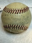 1940s William Harridge Official  MINI American League Baseball. Connie Mack — photo 2