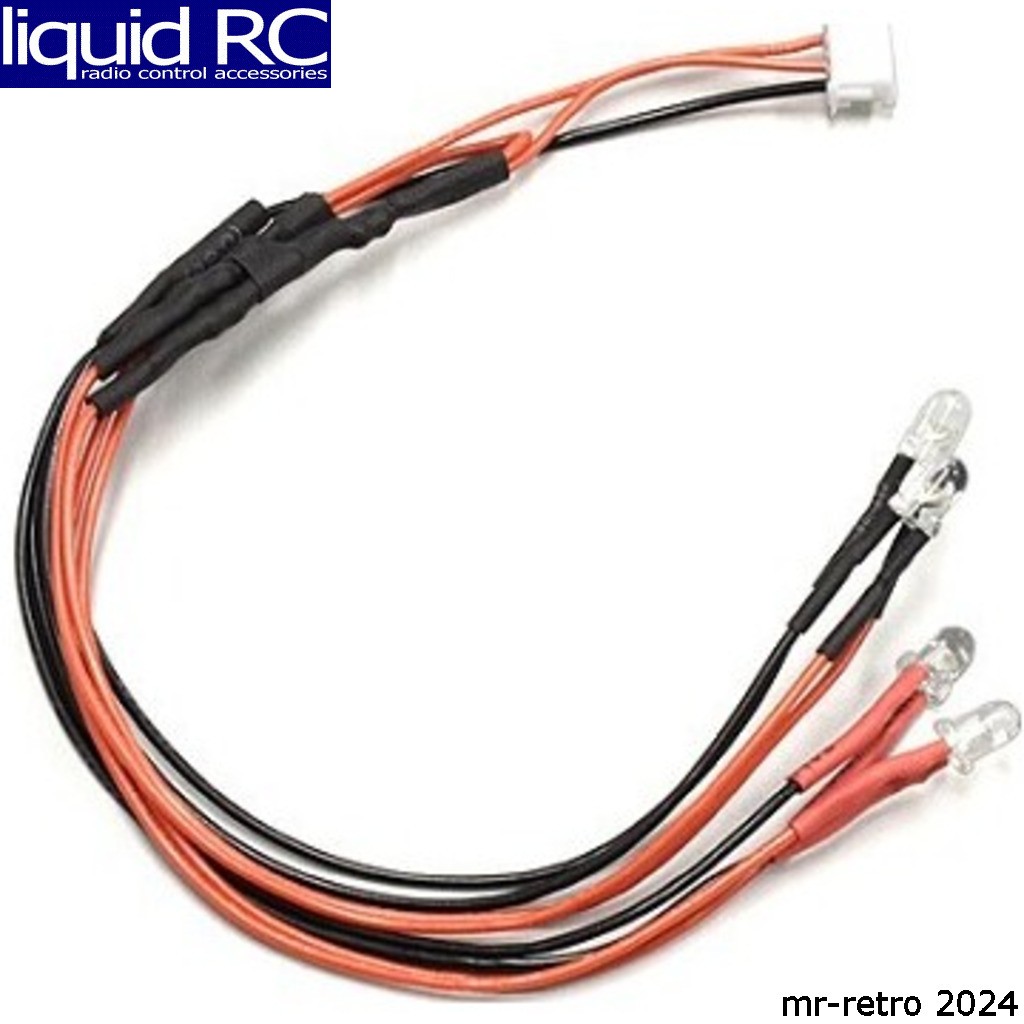 Kyosho MZW439R Led Light Clear & Red for Ics Connector Mini-Z