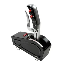 B&M 81104 Automatic Gated Shifter - Dual Button Magnum Grip Stealth Pro Stick -