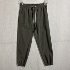 Vuori Women's Size Small Green Polyamide Lightweight Miles Jogger Pants