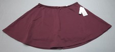 NWT Wild Fable Burgundy Seamless Mini Skort Size Large Teens