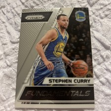 2017-18 Panini Prizm Fundamentals #16 Stephen Curry Warrior