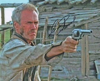 10x8 Photo Personally Autographed by Clint Eastwood COA