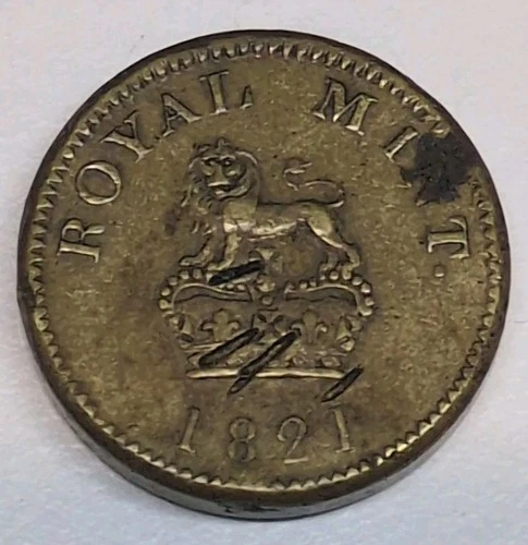 SOVEREIGN COIN WEIGHT ANTIQUE NUMISMATIC HALF GUINEA GOLD SCALES WEIGHT BRASS