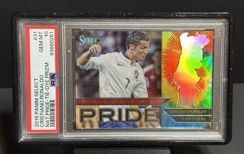 Cristiano Ronaldo [Tie Dye Prizm] #31 2015 Panini Select National Pride card