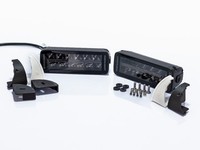 KüHlergrill LED Scheinwerfer Passend FüR VW Amarok (2010-2020) Licht