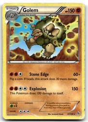 Golem 47/106 XY Flashfire Rare