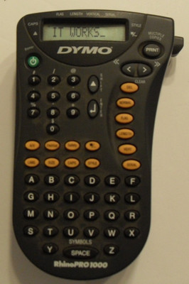 Dymo Rhinopro 1000 - Tested WORKS