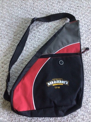 Leed s Ben & Jerry s Sling Backpack Shoulder Travel Hiking School Crossbody Bag