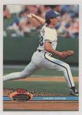 1991 Topps Stadium Club Mark Davis Bob Dernier Ozzie Virgil #136 d5h