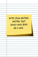 Notizbuch 6X9 Zoll, 200 Seiten, Lustig FüR Meetings, BüRo, Liniertes Heft