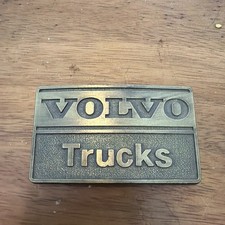 VINTAGE VOLVO TRUCKS TRUCK BELT BUCKLE