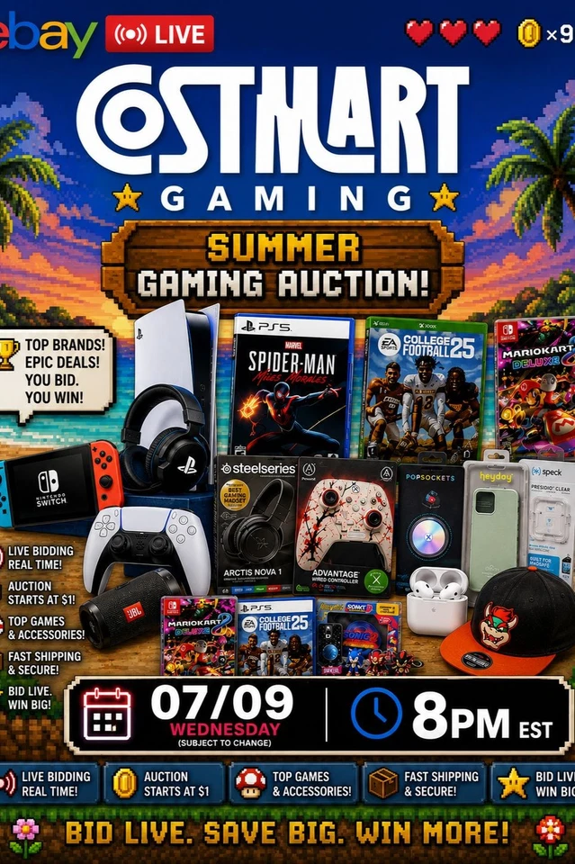 💥GM3 Gaming/Gadgets Ebay Live 7/09 - NO CANCELS/RETURNS/SALES FINAL