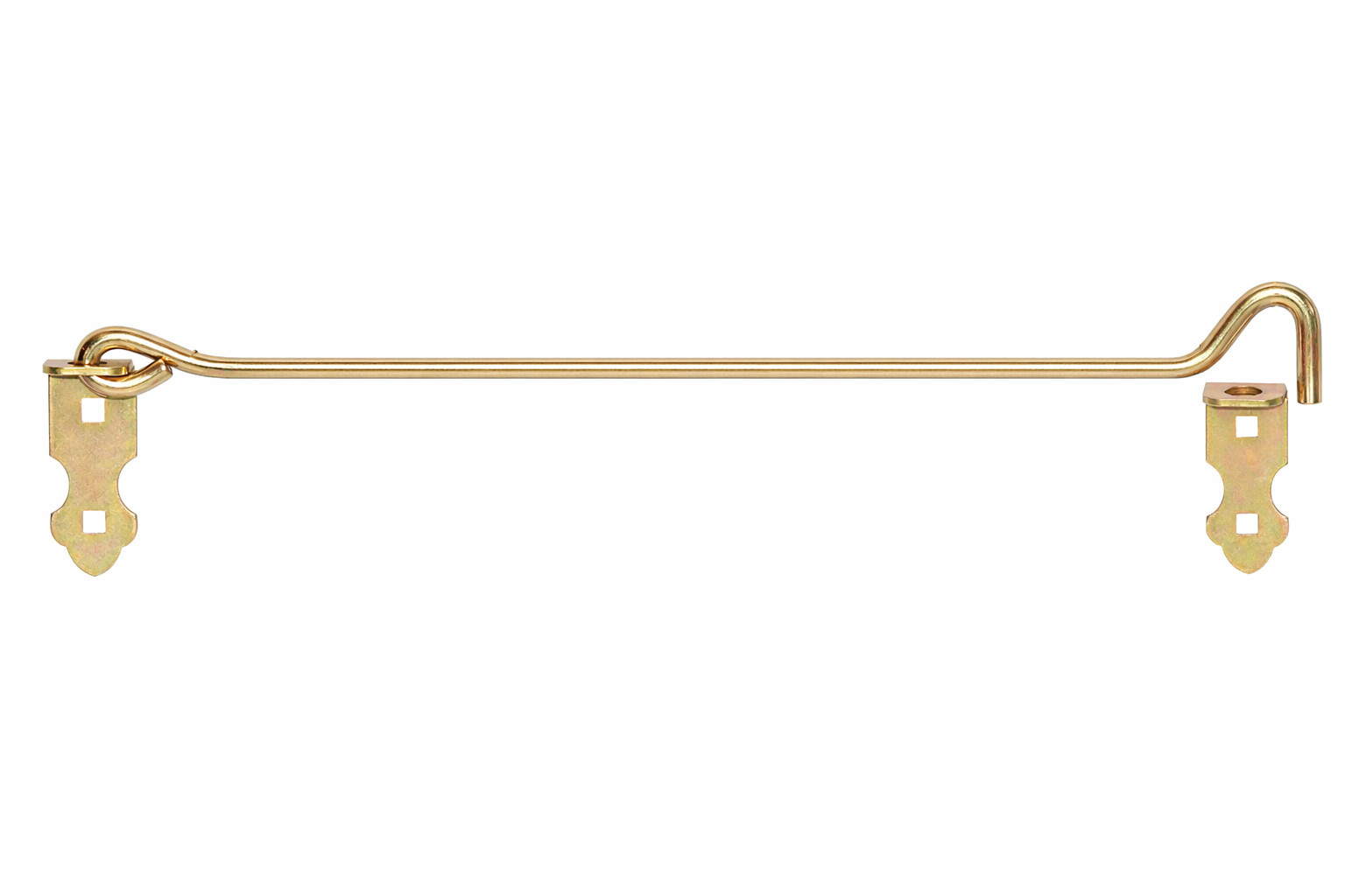 Storm Hook 12x600mm with Eye Plate Gate Fastening Heavy Duty Galvanized