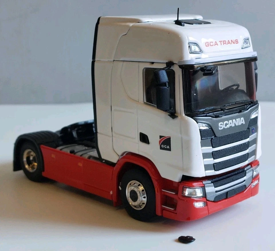 CAMION SCANIA S 500 DES TPS GCA TRANS DE MARQUE ELIGOR À L ÉCHELLE 1/43 - Photo 2/4