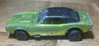 Vintage 1967 HOT WHEELS CUSTOM CAMARO REDLINE ANTIFREEZE - Hood Opens