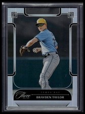 2024 Panini Three and Two #97 Brayden Taylor Holo Silver #/49