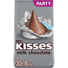 HERSHEY'S KISSES Milk Chocolate Candy Party Pack, 35.8 oz