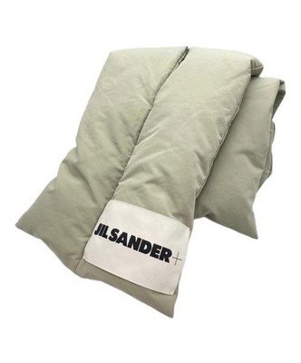 JIL SANDER                    DOWN SCARF J40TE0002 green J40TE0002