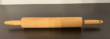 Vintage Solid Wood Rolling Pin 18" Rustic Farmhouse Decor Kitchen Baking Tool