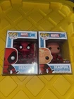 Funko Pop! Marvel #20 & #29 Deadpool W/ Protectors