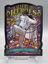 1998 Topps Gallery - Gallery of Heroes Hideo Nomo #GH 14 MINT RARE SHAPE