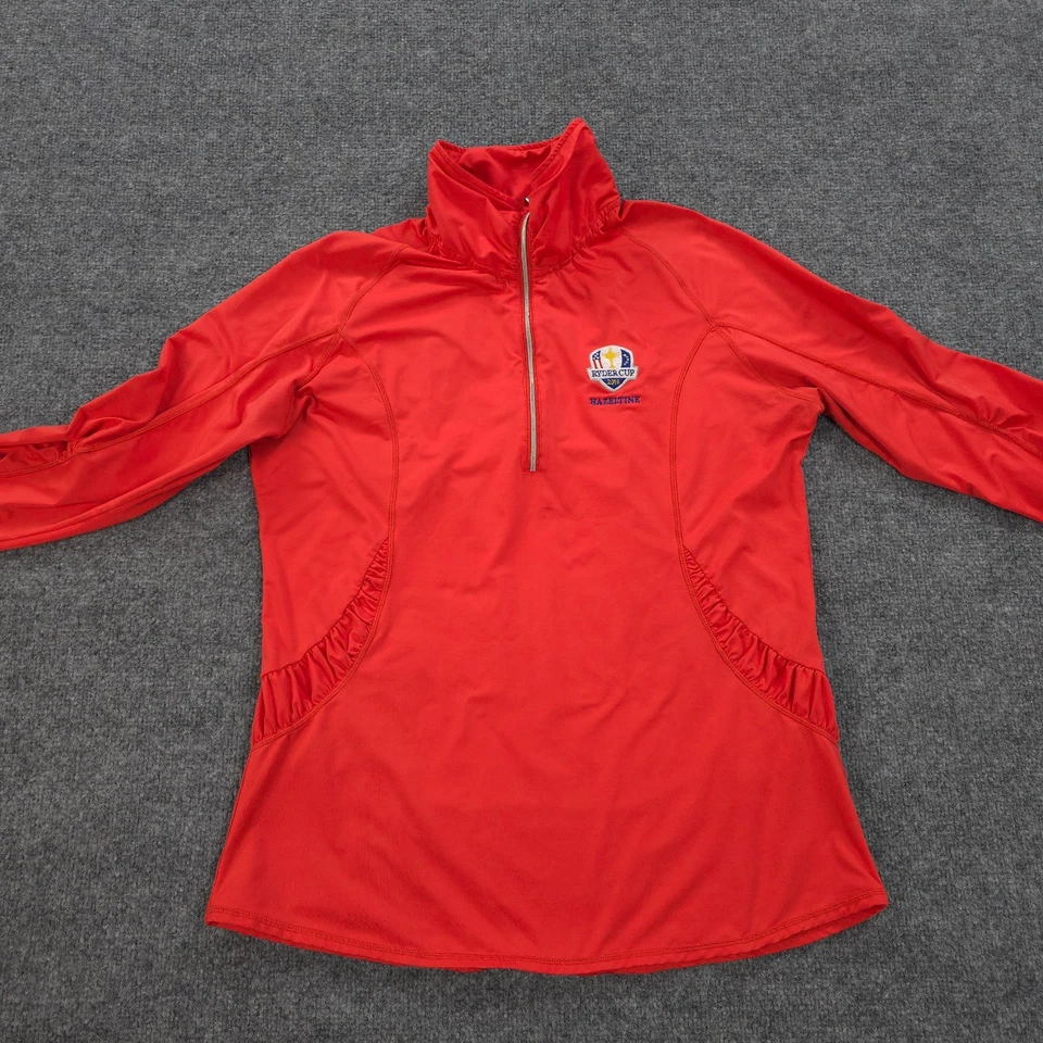 Camisa Sunice Mujer Extra Grande Rosa Sophie Hazeltine Ryder Cup Rendimiento Golf Foto 2 de 4