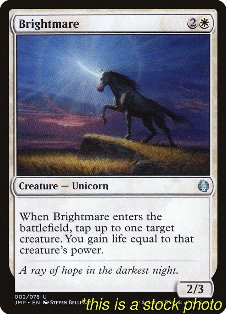 Magic Brightmare Jumpstart 2 Lightly Played