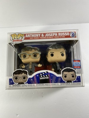 Funko Pop Directors Anthony & Joseph Russo Brothers 2 Pack Virtual Funkon READ