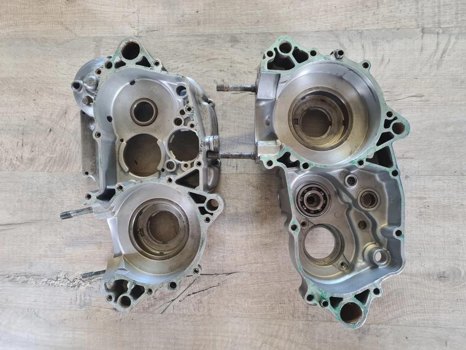 Kawasaki KX250 KX 250 1985 1986 1987 картеры пара картер двигателя картер - Изображение 3 из 4