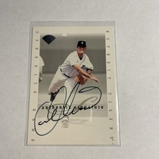 Omar Olivares 1996 Leaf Authentic Signature Series On Card Autograph Auto