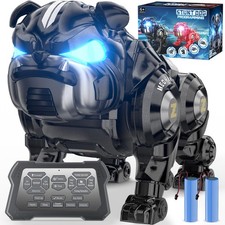 Perro Robot Recargable Con Acrobacias a Control Remoto Juguetes Para Ni&ntilde;os 2026
