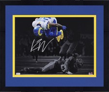 Framed Kyren Williams Los Angeles Rams Signed 16