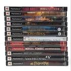 Baldur's Gate Lord of the Rings Mortal Kombat 12 PS2 Game Lot 2000s