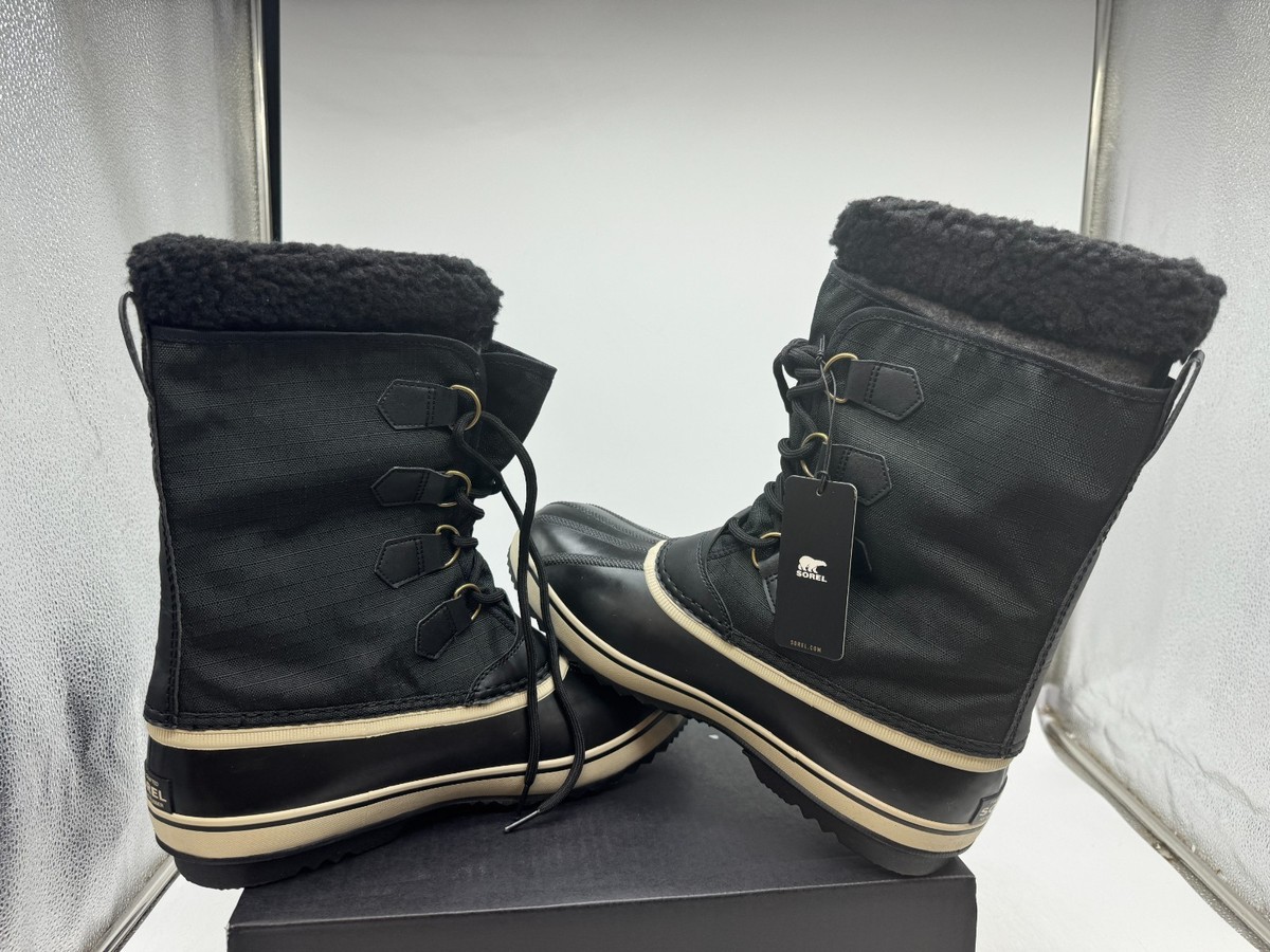New In Box Sorel Men\'s 1964 PAC Nylon Waterproof Boots Mid-Shaft - Black Size 13 SOREL 1964 Pac Nylon Boot - Men main image 2
