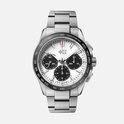 Christopher Ward C63 Sealander Chronograph 41mm White Panda NEW IN HAND Sold Out