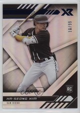 2021 Panini Chronicles Xr Blue 10/99 Ha-Seong Kim #7 wd7