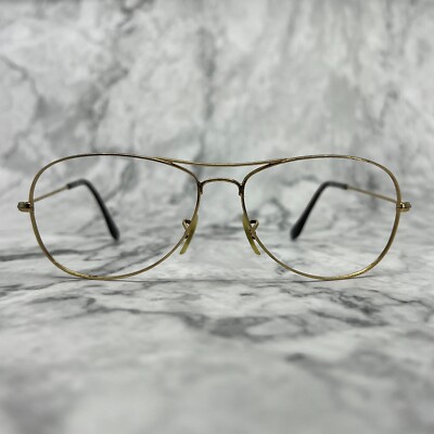 Ray-Ban RB3362 Cockpit 001/51 Sunglasses Frames Mens Gold Aviator 59-14 2N