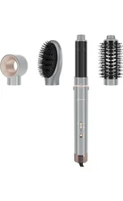 Ig Inglam MegaAir Styler, 5 in-1 Professional Hair Dryer Brush - Gray