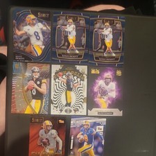 Kenny Pickett Rookie Card Lot(8). 2 base select, 1 field level, Funkadelic, SS11