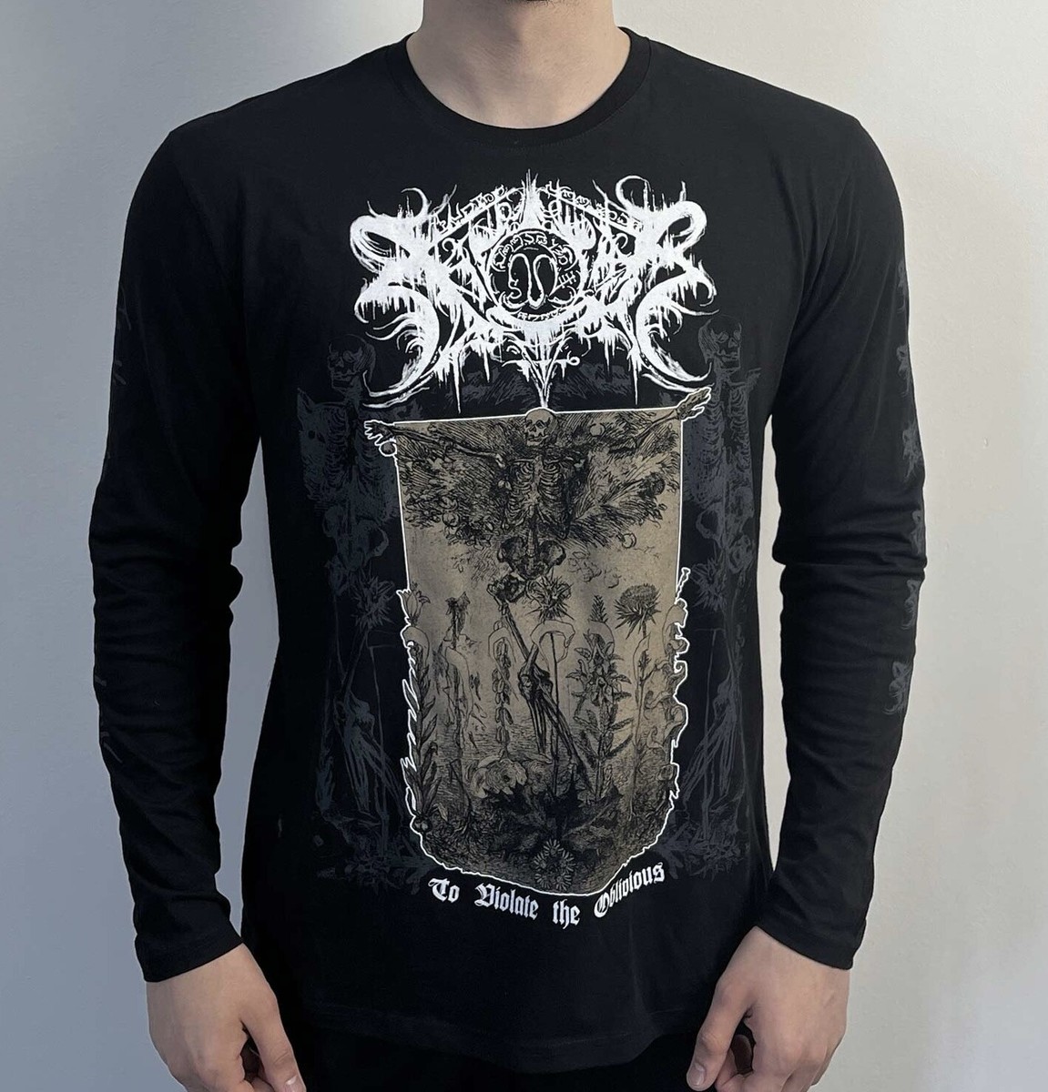 Xasthur - To Violate The Oblivious (B&C) Long Sleeve Black T-Shirt