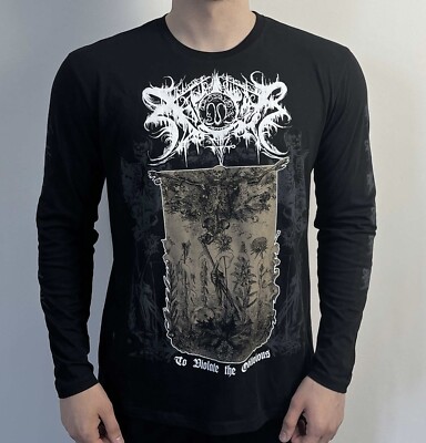 Xasthur - To Violate The Oblivious (B&C) Long Sleeve Black T-Shirt  mayhem